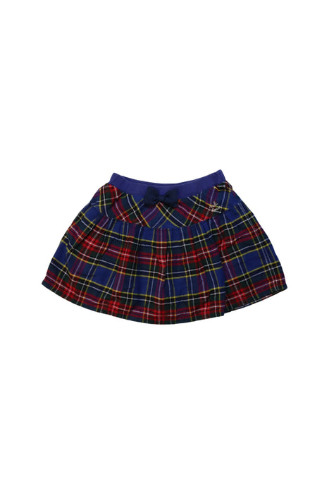 A Multicolour Short Skirts from Miki House in size 4T for girl. (Front View)