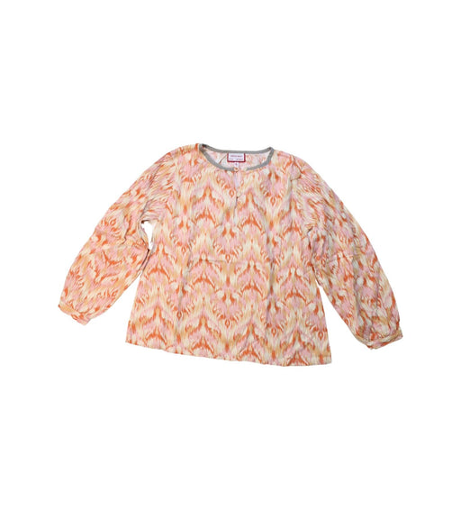 A Multicolour Long Sleeve Tops from Neck & Neck in size 8Y for girl. (Front View)