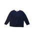 A Navy Long Sleeve Tops from Bonpoint in size 10Y for girl. (Front View)