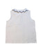 A White Sleeveless Tops from Jacadi in size 10Y for girl. (Back View)