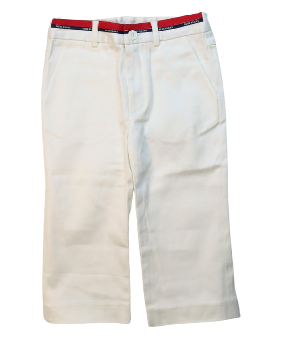 A White Casual Pants from Nicholas & Bears in size 2T for boy. (Front View)