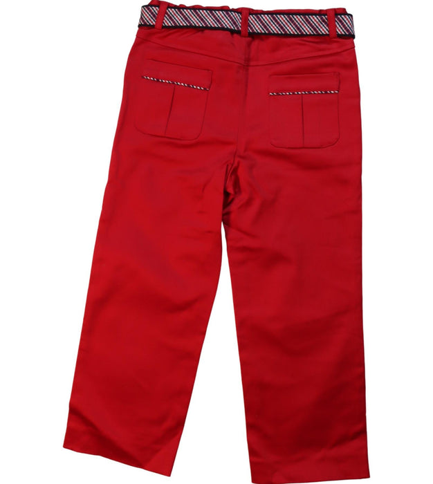 A Red Casual Pants from Nicholas & Bears in size 4T for boy. (Back View)