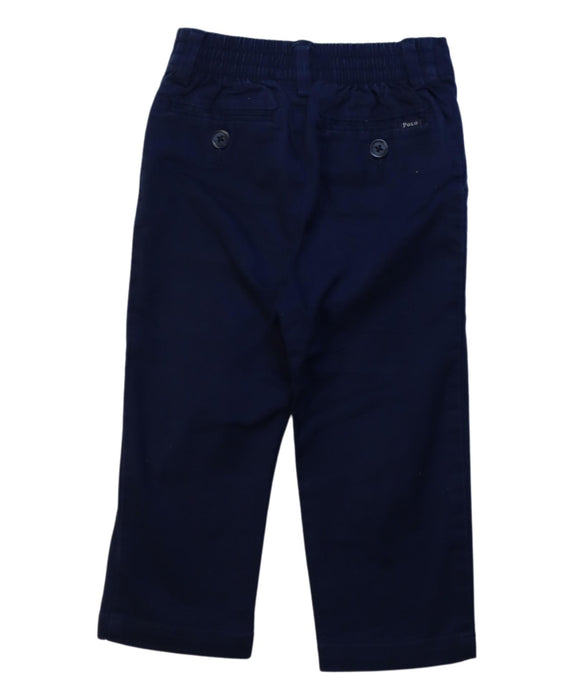 A Navy Casual Pants from Ralph Lauren in size 12-18M for boy. (Back View)