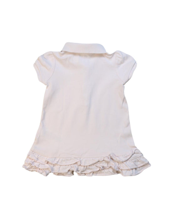A Pink Short Sleeve Dresses from Ralph Lauren in size 6-12M for girl. (Back View)