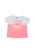 A White Short Sleeve T Shirts from Kenzo in size 3-6M for girl. (Front View)