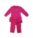 A Pink Long Sleeve Jumpsuits from Nicholas & Bears in size 6-12M for girl. (Front View)