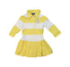 A Yellow Long Sleeve Dresses from Nicholas & Bears in size 12-18M for girl. (Front View)