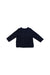 A Navy Cardigans from Petit Bateau in size 6-12M for neutral. (Back View)