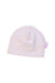 A Pink Beanies from Chicco in size 0-3M for girl. (Back View)