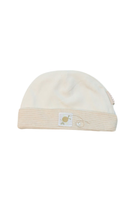 A Beige Beanies from Natures Purest in size 3-6M for neutral. (Front View)