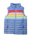 A Multicolour Outerwear Vests from Joules in size 7Y for girl. (Front View)