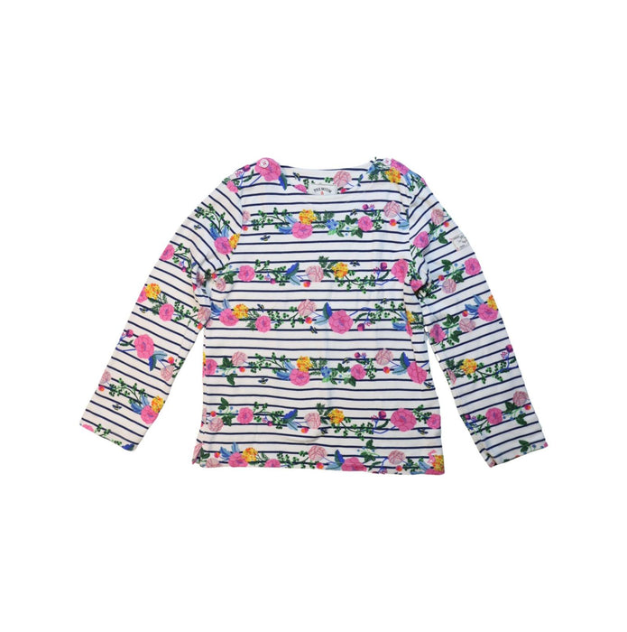 A Multicolour Long Sleeve T Shirts from Joules in size 8Y for girl. (Front View)