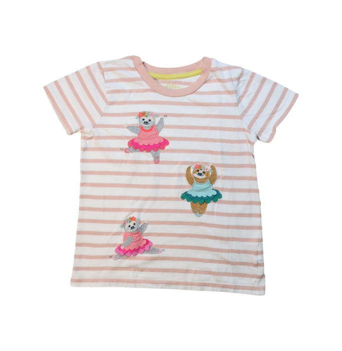 A Multicolour Short Sleeve T Shirts from Boden in size 7Y for girl. (Front View)