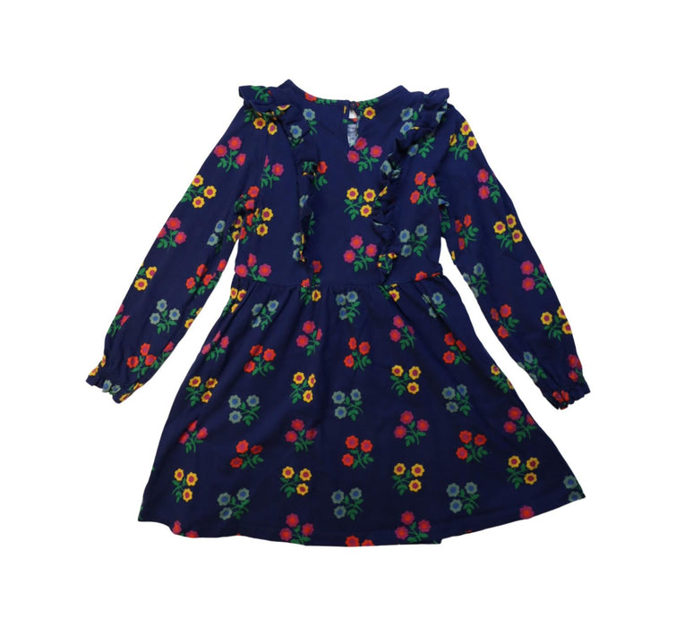 A Multicolour Long Sleeve Dresses from Boden in size 8Y for girl. (Back View)