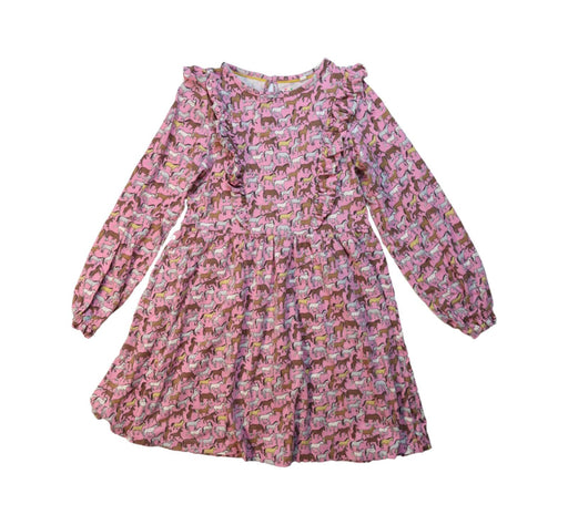 A Multicolour Long Sleeve Dresses from Boden in size 8Y for girl. (Front View)