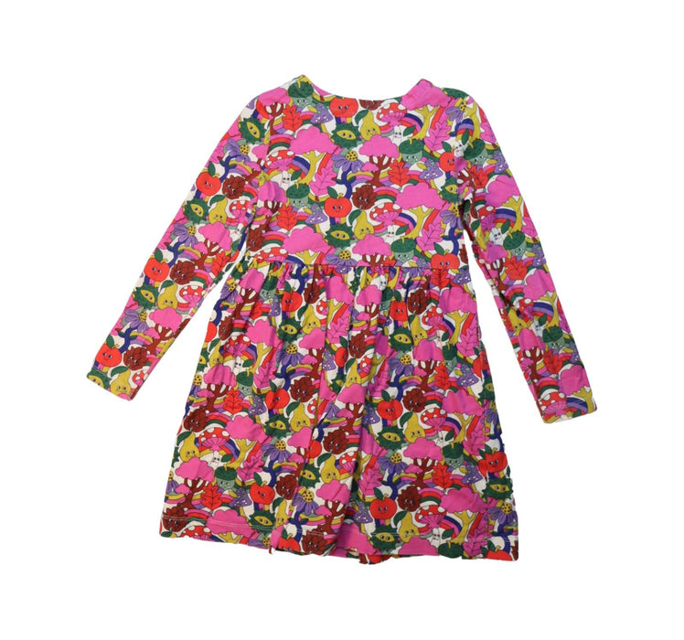 A Multicolour Long Sleeve Dresses from Boden in size 8Y for girl. (Back View)