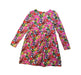 A Multicolour Long Sleeve Dresses from Boden in size 8Y for girl. (Back View)