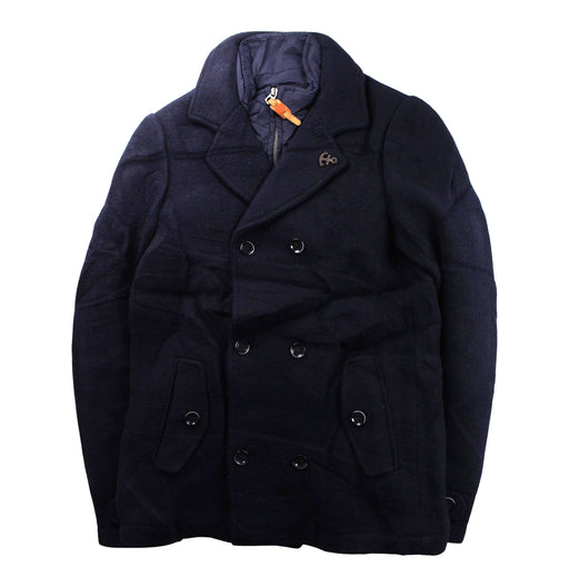 A Navy Blazers from Scotch & Soda in size 14Y for boy. (Front View)