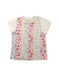 A White Short Sleeve T Shirts from Fendi in size 3T for girl. (Front View)