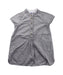 A Grey Short Sleeve Dresses from Petit Bateau in size 2T for girl. (Front View)