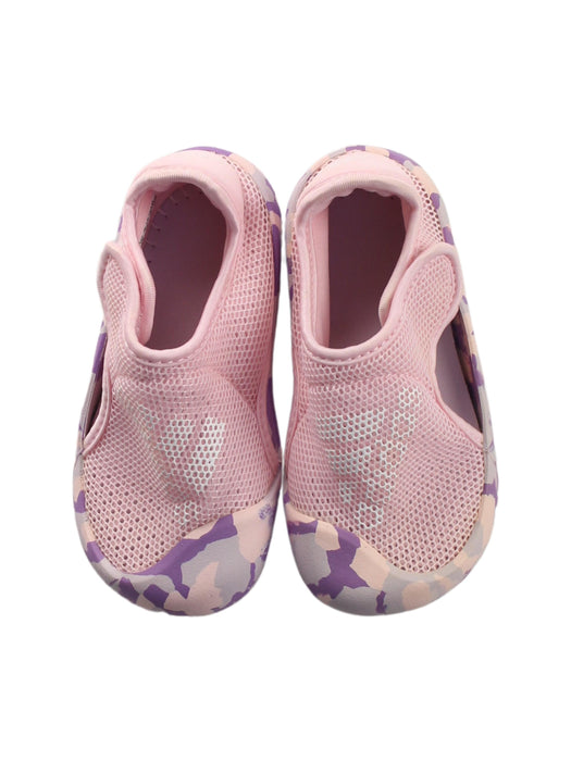 A Pink Sandals from Adidas in size 18-24M for girl. (Back View)