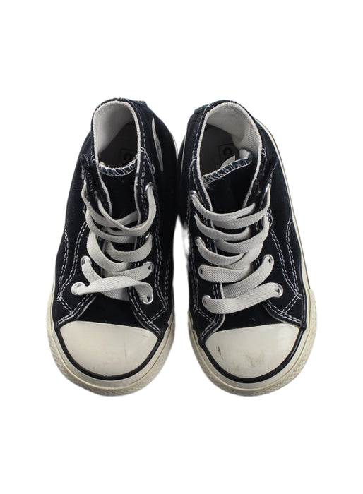 A Black Sneakers from Converse in size 18-24M for boy. (Back View)