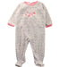 A White Onesies from Petit Bateau in size 6-12M for girl. (Front View)