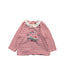 A Red Long Sleeve Tops from Sergent Major in size 3-6M for girl. (Front View)