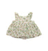 A Green Sleeveless Dresses from Bout'Chou in size 12-18M for girl. (Front View)