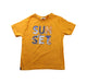 A Yellow Short Sleeve T Shirts from Mayoral in size 6T for neutral. (Front View)