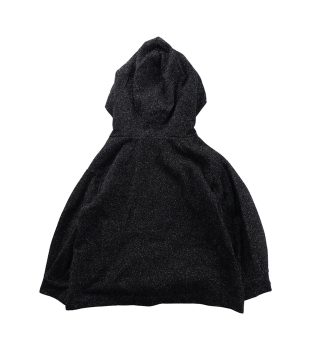 A Black Hooded Sweatshirts from Mayoral in size 2T for boy. (Back View)