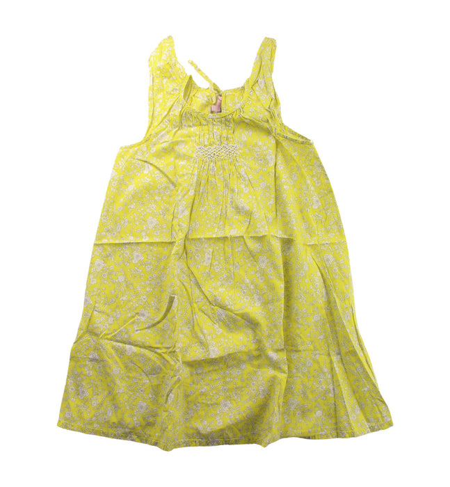 A White Sleeveless Dresses from PrinteBebe in size 4T for girl. (Front View)
