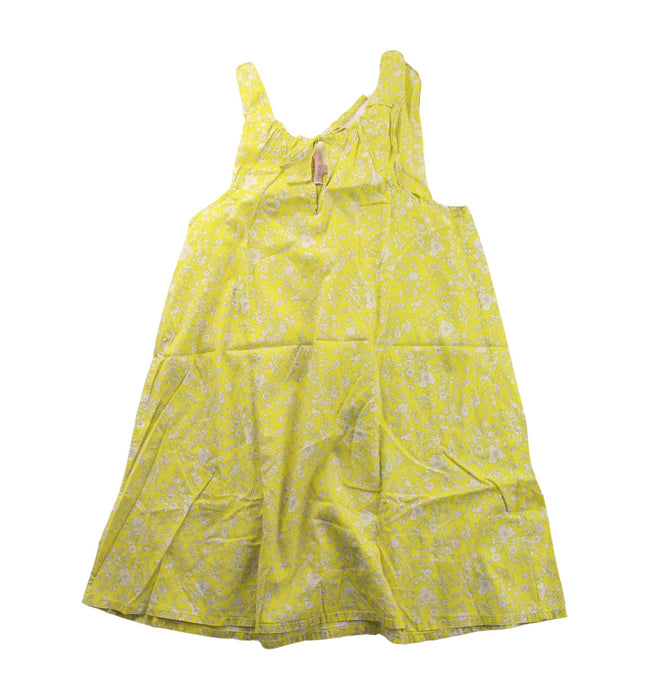 A White Sleeveless Dresses from PrinteBebe in size 4T for girl. (Back View)