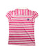 A Pink Short Sleeve Polos from Le Coq Sportif in size 7Y for girl. (Back View)