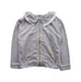 A Grey Zippered Sweatshirts from Little Marc Jacobs in size 3T for girl. (Front View)