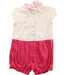 A White Short Sleeve Rompers from Ferrari in size 6-12M for girl. (Back View)