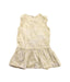 A Ivory Sleeveless Dresses from Petit Bateau in size 6-12M for girl. (Front View)