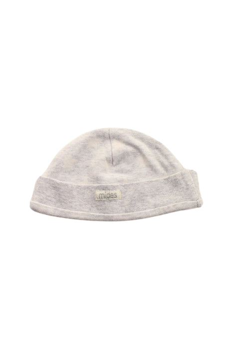 A White Beanies from Mides in size O/S for boy. (Front View)
