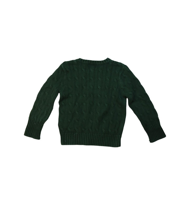 A Green Knit Sweaters from Polo Ralph Lauren in size 18-24M for boy. (Back View)