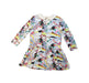 A Multicolour Long Sleeve Dresses from Cath Kidston in size 7Y for girl. (Back View)