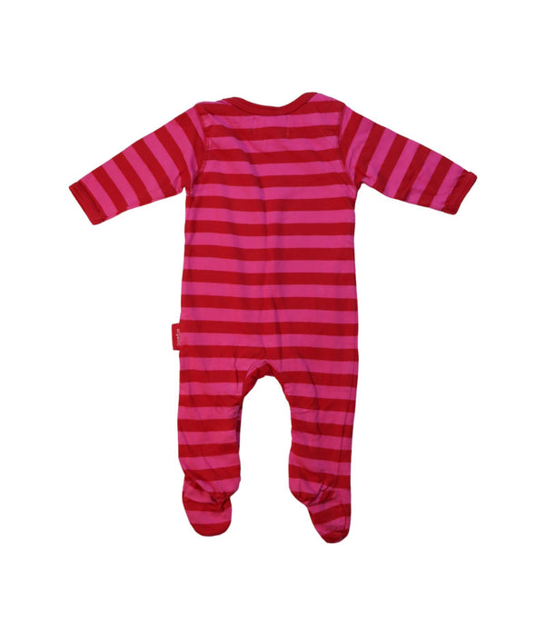 A Red Onesies from Toby Tiger in size 0-3M for girl. (Back View)