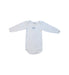 A White Long Sleeve Bodysuits from Petit Bateau in size 3-6M for neutral. (Front View)