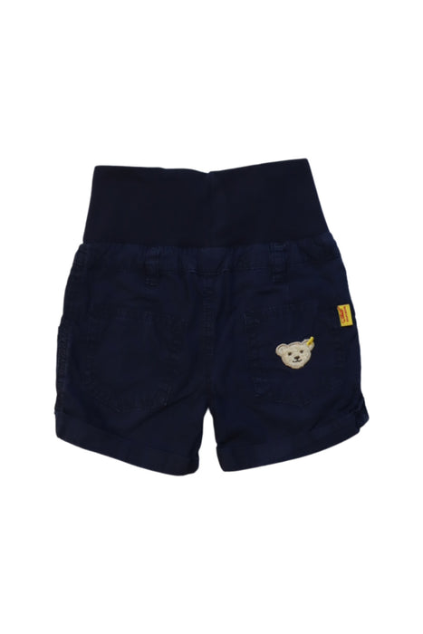 A Navy Shorts from Steiff in size 12-18M for girl. (Back View)