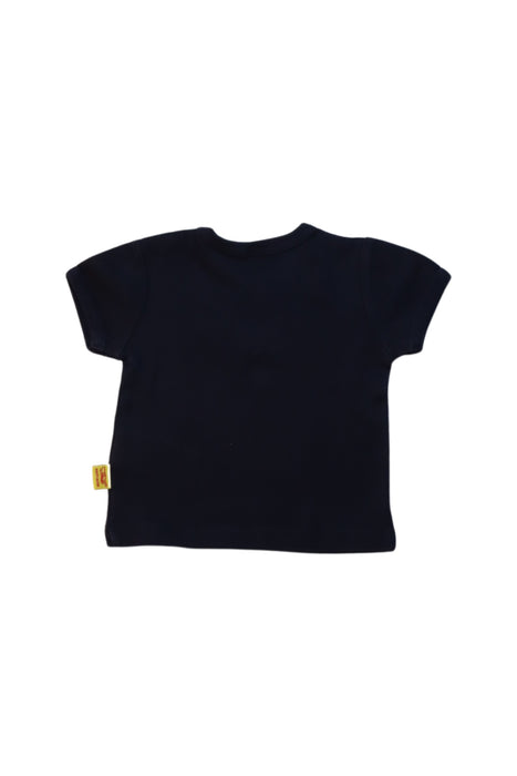 A Black Short Sleeve T Shirts from Steiff in size 0-3M for girl. (Back View)