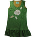 A Green Sleeveless Dresses from Marco & Mari in size 14Y for girl. (Front View)