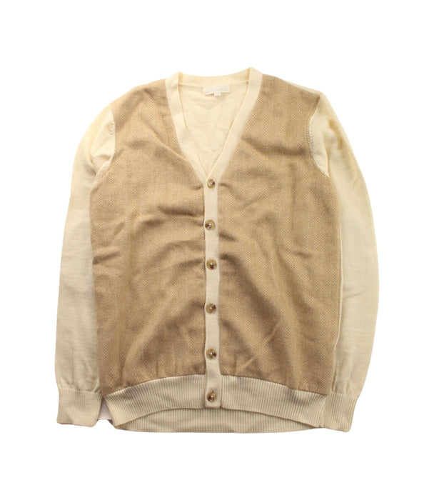 A Beige Cardigans from Nicholas & Bears in size 12Y for boy. (Front View)