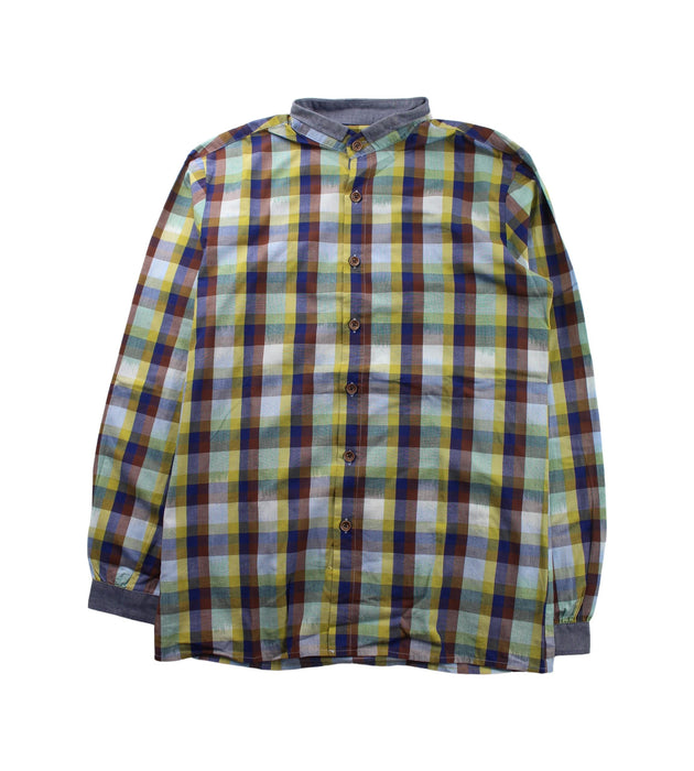 A Multicolour Long Sleeve Shirts from Kingkow in size 14Y for boy. (Front View)