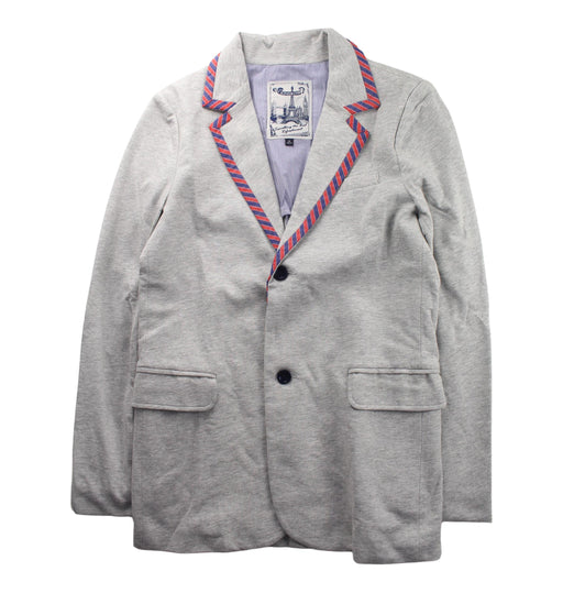 A Grey Blazers from Kingkow in size 14Y for boy. (Front View)