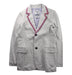 A Grey Blazers from Kingkow in size 14Y for boy. (Front View)