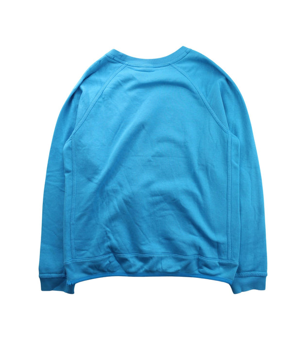 A Blue Crewneck Sweatshirts from Nike in size 10Y for boy. (Back View)